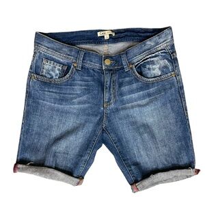 CAbi Medium Wash Blue Jean Shorts